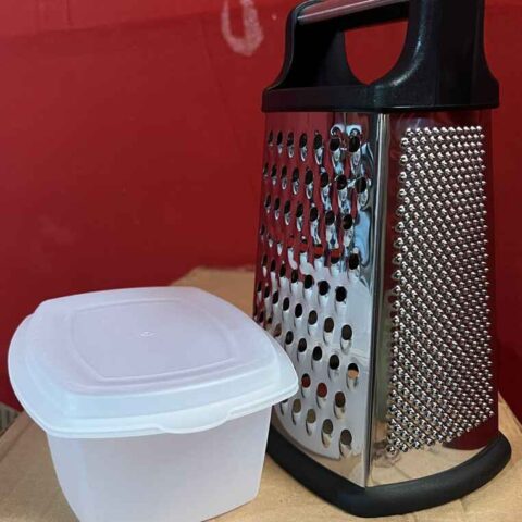 Large Box Grater With Storage