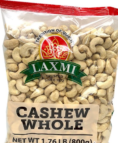 LAXMI Cashew Whole 800g