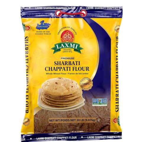 LAXMI Sharbati Chappati Flour 20LB