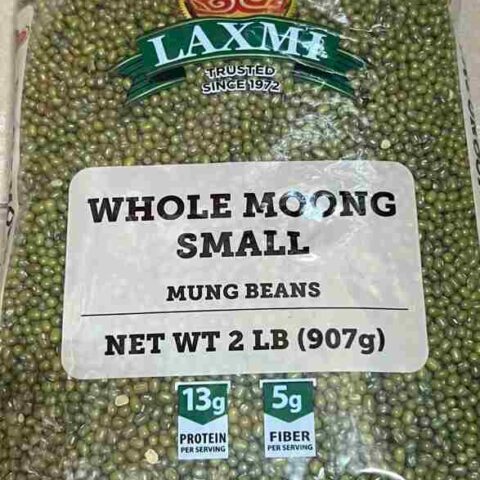 LAXMI Small Whole Moong 2LB