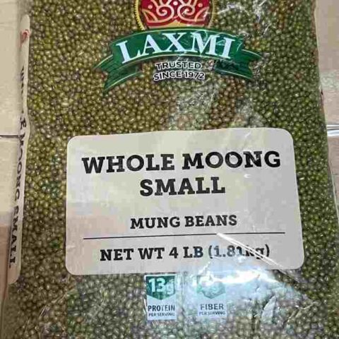 LAXMI Small Whole Moong 4LB