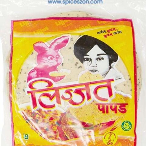 LIJJAT Udad Green Chillies Papad 200g