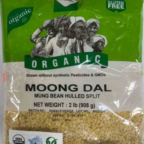 MANTRA Organic Moong Dal Split 2LB