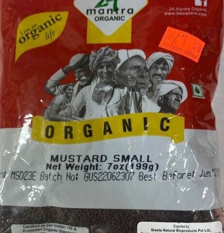 MANTRA Organic Small Mustard 7Oz