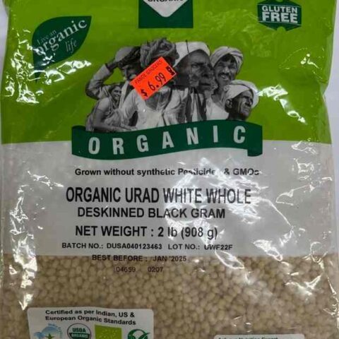 MANTRA Organic Urad Whole 2LB