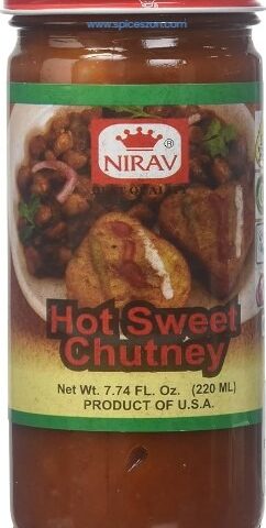 NIRAV Hot Sweet Chutney 220ml
