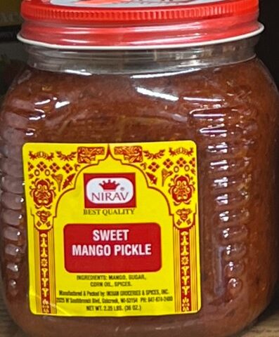 NIRAV Sweet Mango Pickle 2LB