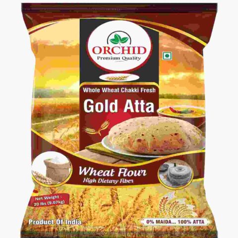 ORCHID Gold Whole Wheat Atta 20LB