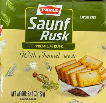 PARLE Saunf Rusk 182g