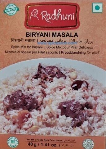 RADHUNI Biryani Masala 40g