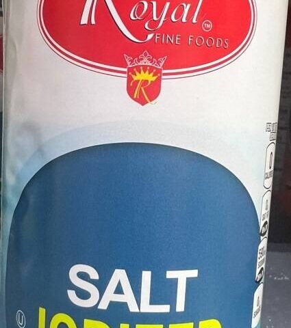 ROYAL Salt Iodized 26 Oz