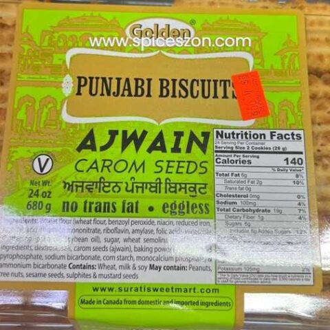 SURATI Punjabi Ajwain Biscuits 680g