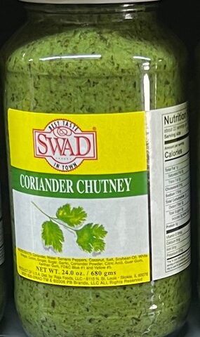 SWAD Coriander Chutney 680g