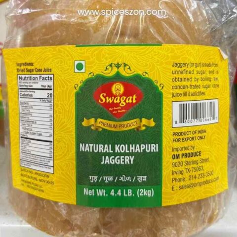 SWAGAT Natural Kolhapuri Jaggery 2Kg