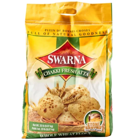 SWARNA Chakki Fresh Atta 20LB