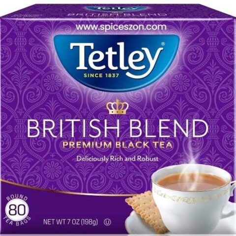 TETLEY British Blend Tea 80 Bags