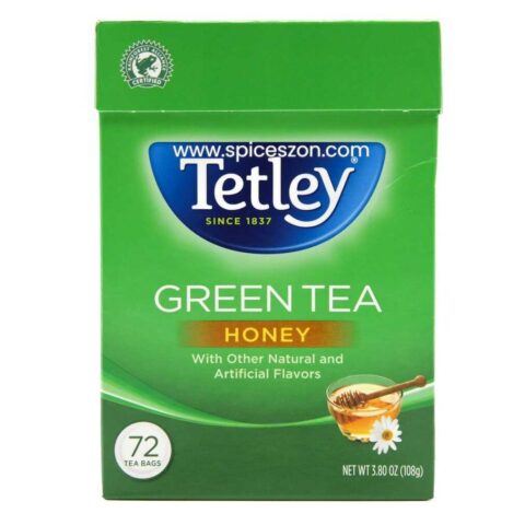 TETLEY Green Tea Honey 72 Bags
