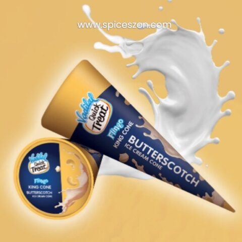 VADILAL Butter Scotch Cone 110 ML