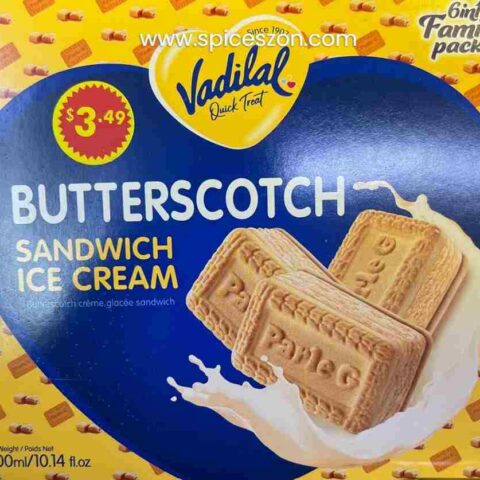 VADILAL ButterScotch Sandwich IceCream 300 ML