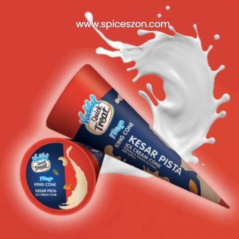 VADILAL Kesar Pista Cone 110 ML