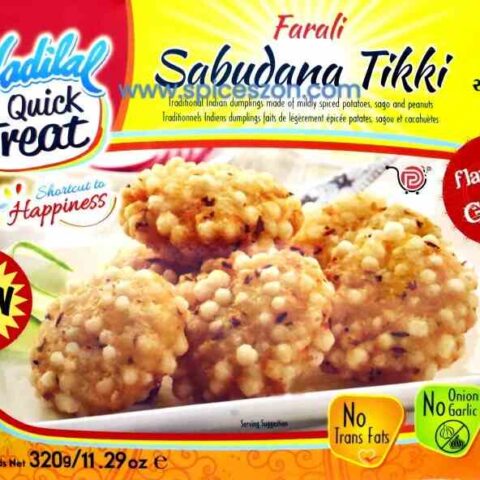 VADILAL Sabudana Tikki 20 Pcs