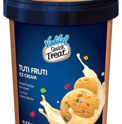 VADILAL Tuti Fruti IceCream 500 ML
