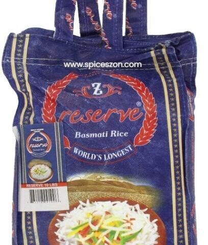 ZAFARANI RESERVE Basmati Rice 10LB